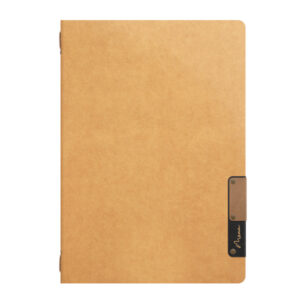 PORTAMENU' NATURE - A5 - 24,9X17,5 CM - 1 INSERTO DOPPIO - NERO - SECURIT 90149
