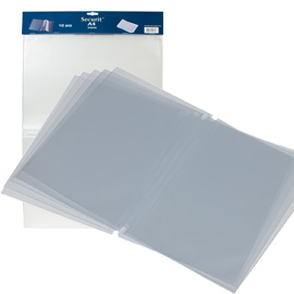 INSERTO DOPPIO PER PORTAMENU' (TRENDY, DESIGN, RIO, ROYAL) - A5 - SECURIT - SET 10 PEZZI 71615