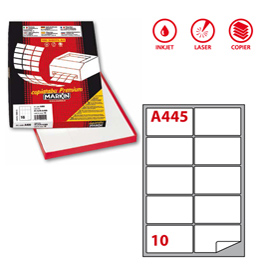 ETICHETTA A4 100 FG 99.6X57  MM1 32453