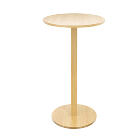 TAVOLO WOODY - ALTEZZA 110 CM - DIAMETRO PIANO 60 CM - FAGGIO - PAPERFLOW 82924