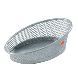 PORTAFERMAGLI MESH - RETE METALLICA - 10,5X7,3X4 CM - ARGENTO - ALBA 61904