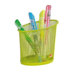 PORTAPENNE MESH - RETE METALLICA - 10,5X7,3X10,3 CM - VERDE - ALBA 65186