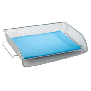 PORTACORRISPONDENZA MESH - RETE METALLICA - 35X6,5X29 CM - ARGENTO - ALBA 61916