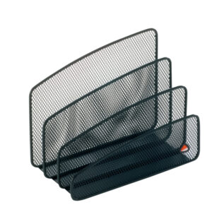 SPARTICARTE MESH - RETE METALLICA - 14,5X18X9 CM - NERO - ALBA 61909