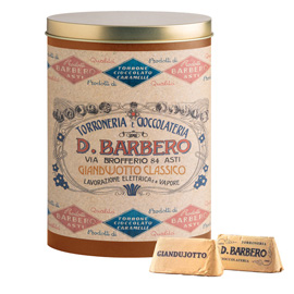 GIANDUIOTTI - IN SCATOLA DI METALLO - GUSTO CLASSICO - BARBERO 100186
