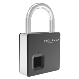 LUCCHETTO INDICO LOCK5 - CON IMPRONTA DIGITALE - MEDIACOM 95791