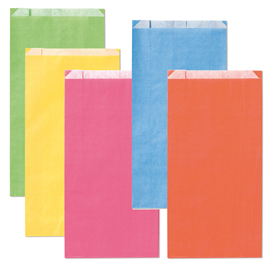 SACCHETTO A SOFFIETTO - 12 X 22 X 4 CM - COLORI SCURI ASSORTITI - REX SADOCH - CONF. 100 PEZZI 94705