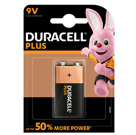 PILA TRANSISTOR 9V MN1604 DURACELL PLUS POWER 36206