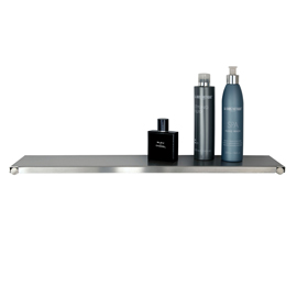 MENSOLA - 59 X 12 X 2 CM - ACCIAIO INOX - SATINATO - LAMINART 98385