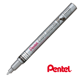 MARCATORE PAINT MARKER LINEA AMIKO - PUNTA FINE 2,90MM - ARGENTO - PENTEL 77228