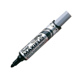 MARCATORE PER LAVAGNE MAXIFLO - PUNTA CONICA 6 MM - NERO - PENTEL 75595
