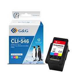 GG - CARTUCCIA INK RIGENERATA PER CANON PIXMA MG2450/2550/2950 - C/M/Y - 300 PAG GGNINKCL546