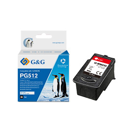 GG - CARTUCCIA INK RIGENERATA PER CANON PIXMA MP230/MP240/MP250 - NERO GGNINKPG512BK