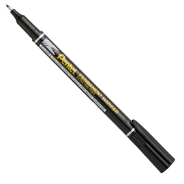 MARCATORE PERMANENTE NF 450 - PUNTA EXTRA-FINE - NERO - AMIKO PENTEL 101336