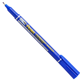 MARCATORE PERMANENTE NF 450 - PUNTA EXTRA-FINE - BLU - AMIKO PENTEL 101337