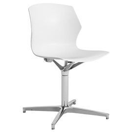 SEDUTA HOME/OFFICE NO FRILL NFG - SENZA BRACCIOLI - BIANCO - UNISIT 96487