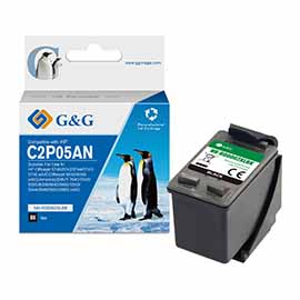 GG - CARTUCCIA INK RIGENERATA  PER HP OFFICEJET 5740/5742/5744 EAIO - NERO - 600 PAG GGNINK62BKXL