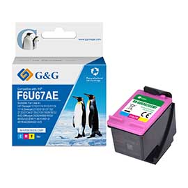 GG - CARTUCCIA INK RIGENERATA PER HP DESKJET 1110/1111/1112 - C/M/Y - 330 PAG GGNINK302CXL