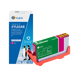 GG - CARTUCCIA INK COMPATIBILE PER HP OFFICEJET 8012/8014/8015 - MAGENTA GGNINKE912XLM