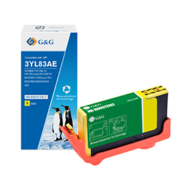 GG - CARTUCCIA INK COMPATIBILE PER HP OFFICEJET 8012/8014/8015 - GIALLO GGNINKE912XLY