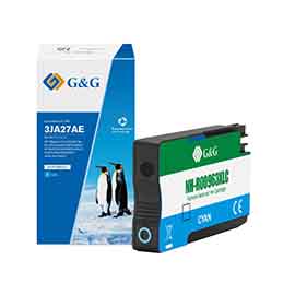 GG - CARTUCCIA INK COMPATIBILE PER HP OFFICEJET PRO 9010/9010E/9012 - CIANO GGNINKE963XLC