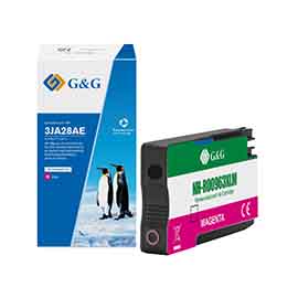 GG - CARTUCCIA INK COMPATIBILE PER HP OFFICEJET PRO 9010/9010E/9012 - MAGENTA GGNINKE963XLM