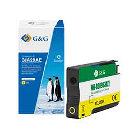 404001042047-回收纸盒-60X35X105X30-升级版-400克灰卡过 GG - CARTUCCIA INK COMPATIBILE PER HP OFFICEJET PRO 9010/9010E/9012 - GIALLO GGNINKE963XLY