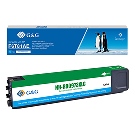 GG - CARTUCCIA INK COMPATIBILE PER HP PAGEWIDE PRO 452DN/452DW/477DN - CIANO GGNINKE973XLC
