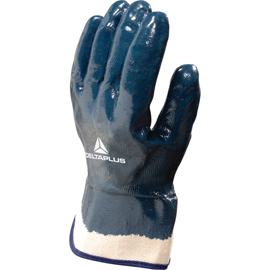 GUANTI DA LAVORO PESANTE NI175 - NITRILE - TAGLIA 11 - BLU - DELTAPLUS 98839