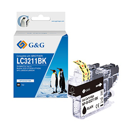 GG - CARTUCCIA INK COMPATIBILE PER BROTHER DCP-J772DW/J774DWMFC-J890DW - NERO GGNINKLC3211BK