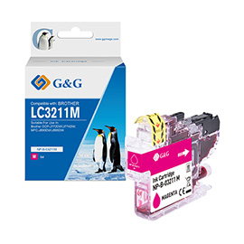 GG - CARTUCCIA INK COMPATIBILE PER BROTHER DCP-J772DW/J774DWMFC-J890DW - MAGENTA GGNINKLC3211M