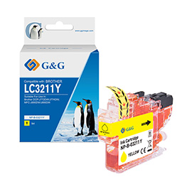 GG - CARTUCCIA INK COMPATIBILE PER BROTHER DCP-J772DW/J774DWMFC-J890DW - GIALLO GGNINKLC3211Y