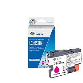 GG - CARTUCCIA INK COMPATIBILE PER BROTHER DCP-J1100DWMFC-J1300DW - MAGENTA GGNINKLC3235XM