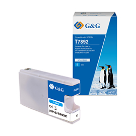 GG - CARTUCCIA INK COMPATIBILE PER EPSON WORKFORCE PRO WF-5690DWF/ WF-5620DWF - CIANO GGNINKE7892
