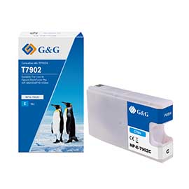 GG - CARTUCCIA INK COMPATIBILE PER EPSON WORKFORCE PRO WF-5620DWF/WF-5110DW - CIANO GGNINKE7902