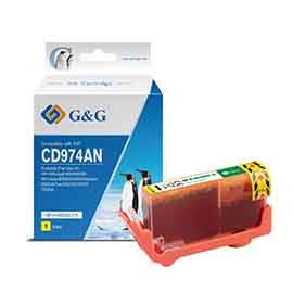 GG - CARTUCCIA INK COMPATIBILE PER HP OFFICEJET 6000/6500/7000/7500A - GIALLO GGNINKH920XLY