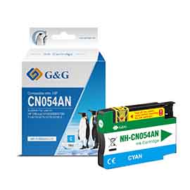 GG - CARTUCCIA INK COMPATIBILE PER HP OFFICEJET 6100/6600/6700 - CIANO GGNINKH933C