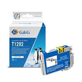 GG - CARTUCCIA INK COMPATIBILE PER EPSON STYLUS OFFICE B42WD/B305F/B305FW - CIANO GGNINKE129C