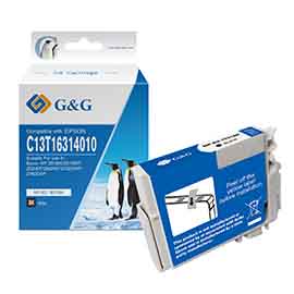 GG - CARTUCCIA INK COMPATIBILE PER EPSON WF-2010W/2510WF/2520NF -NERO GGNINKE1631XL