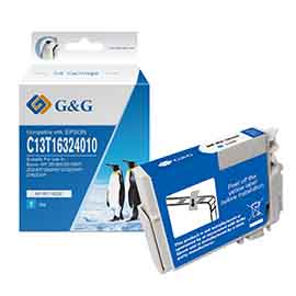 GG - CARTUCCIA INK COMPATIBILE PER EPSON WF-2010W/2510WF/2520NF - CIANO GGNINKE1632XL