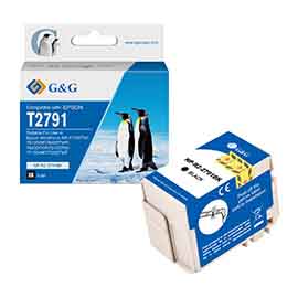 GG - CARTUCCIA INK COMPATIBILE PER EPSON WORKFORCE  WF-3620DWF/WF-7110DTW/W - NERO GGNINKE2791