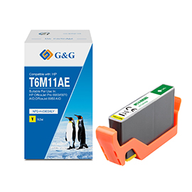 GG - CARTUCCIA INK COMPATIBILE PER HP OFFICEJET 6950/6962AIO- GIALLO GGNINKH903XLY