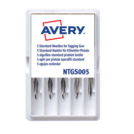 AGHI STANDARD PER SPARAFILI - METALLO - AVERY - CONF. 5 PEZZI 71223