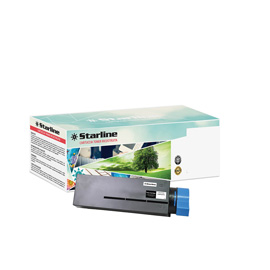 STARLINE - TONER RICOSTRUITO - PER OKI - NERO - 44992402 - 2.500 PAG STLOMB401HC