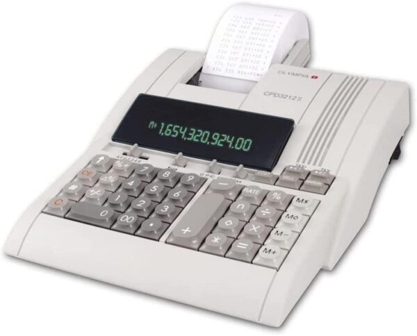 CALCOLATRICE SCRIVENTE OLYMPIA CPD 3212S CARTA COMUNE