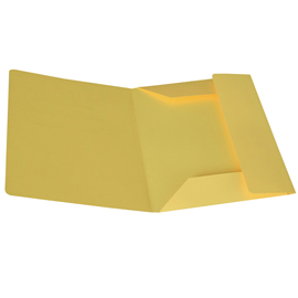 CARTELLINA 3 LEMBI - 200 GR - CARTONCINO BRISTOL - GIALLO SOLE - STARLINE - CONF. 25 PEZZI STL6113