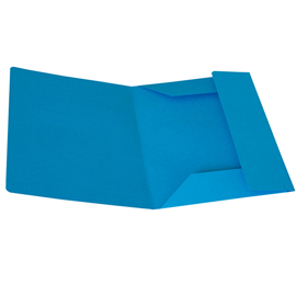 CARTELLINA 3 LEMBI - 200 GR - CARTONCINO BRISTOL - AZZURRO - STARLINE - CONF. 25 PEZZI STL6116