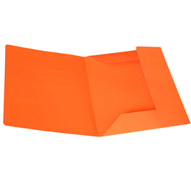CARTELLINA 3 LEMBI - 200 GR - CARTONCINO BRISTOL - ARANCIO - STARLINE - CONF. 25 PEZZI STL6114