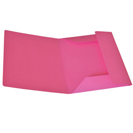 CARTELLINA 3 LEMBI - 200 GR - CARTONCINO BRISTOL - CICLAMINO - STARLINE - CONF. 25 PEZZI STL6122