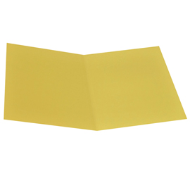 CARTELLINA SEMPLICE - 200 GR - CARTONCINO BRISTOL - GIALLO SOLE - STARLINE - CONF. 50 PEZZI STL6123